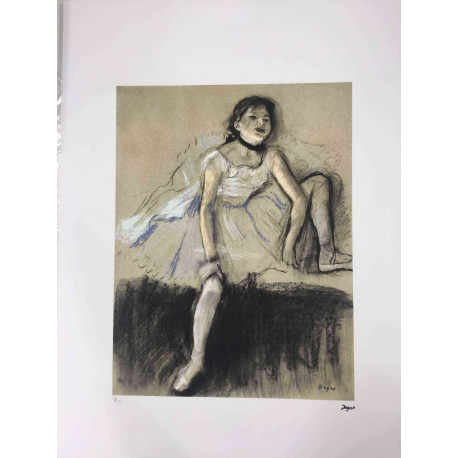 Edgar Degas lithograph off set 50x70 cm