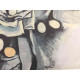 Renato Guttuso Litografía Offset 50x70 cm certificada