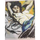 Renato Guttuso Off set lithograph cm 50x70 certified