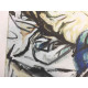 Renato Guttuso Off set lithograph cm 50x70 certified