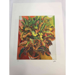 Renato Guttuso Offsetowa litografia 50x70 cm certyfikowana