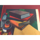 Renato Guttuso Litografía Offset 50x70 cm certificada
