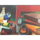 Renato Guttuso Litografía Offset 50x70 cm certificada