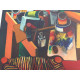 Renato Guttuso Litografía Offset 50x70 cm certificada