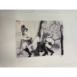 Picasso Lithographie hors set 50x70 cm Edition Musée