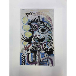 Picasso Litografia off-set 50x70 cm Museoko edizioa