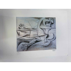 Picasso Litografia offset 50x70 cm Edició Museu