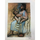 Litografie Picasso ofset 50x70 cm Muzejní vydání