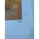 Litografía Picasso off set 50x70 cm Edición museo