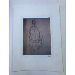 Picasso Litografia off set 50x70 cm edizione  Museo