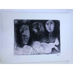 Offset litograficzny Picassa 50x70 cm Wydanie muzealne