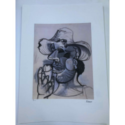 Litografía Picasso off set 50x70 cm Edición museo