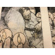Litografia Alphonse'a Muchy off-setowa o wymiarach 50x70 cm