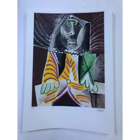 Picasso Litografía offset 50x70 cm Edición Museo