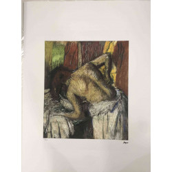 Zestaw litografii Edgara Degasa o wymiarach 50x70 cm