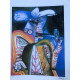 Picasso Litografia off set 50x70 cm edizione  Museo