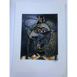 Litografia de Picasso off set 50x70 cm Edição Museu