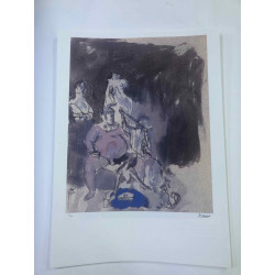 Picasso-Lithographie, Off-Set, 50 x 70 cm, Museumsausgabe