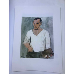 Litografía Picasso off set 50x70 cm Edición museo