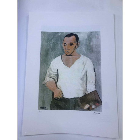 Litografía Picasso off set 50x70 cm Edición museo