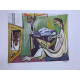 Picasso Lithographie hors set 50x70 cm Edition Musée