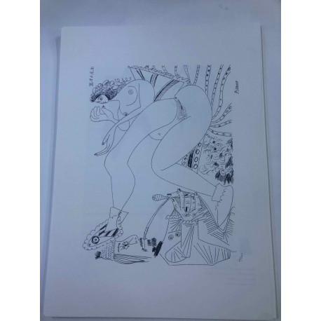 Picasso Litografia off-set 50x70 cm Museoko edizioa