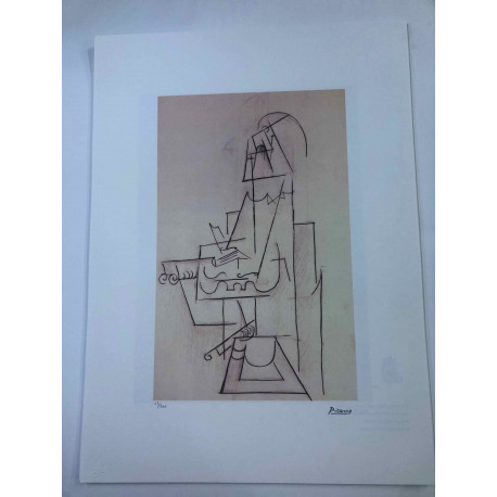 Litografie Picasso ofset 50x70 cm Muzejní vydání