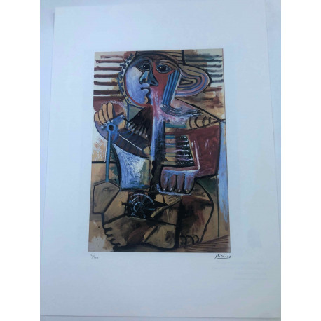 Picasso Lithograph off set 50x70 cm Museum edition