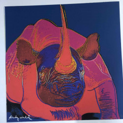 Andy Warhol Lithographie hors set 60x60 cm