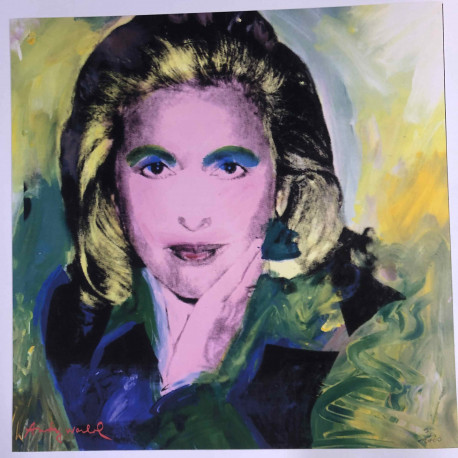 Zestaw litografii Andy'ego Warhola o wymiarach 60x60 cm