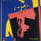 Andy Warhol Lithografie uit set 60x60 cm