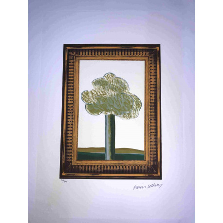 David Hockney  Litografia off set cm 50x70 certificata
