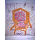 David Hockney  Litografia off set cm 50x70 certificata