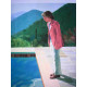 David Hockney  Litografia off set cm 50x70 certificata