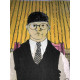David Hockney  Litografia off set cm 50x70 certificata