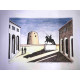 Litografía Giorgio De Chirico 50x70 cm firma a lapis