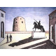 Litografía Giorgio De Chirico 50x70 cm firma a lapis