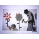 Zestaw offsetowy litografii Banksy'ego o wymiarach 50x35 cm z podpisem, wydanie POW