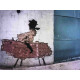 Zestaw offsetowy litografii Banksy'ego o wymiarach 50x35 cm z podpisem, wydanie POW
