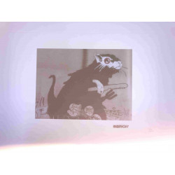 Set de litografías de Banksy 50x35 cm sello de firma edición POW