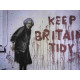 Zestaw offsetowy litografii Banksy'ego o wymiarach 50x35 cm z podpisem, wydanie POW