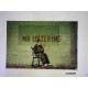 Zestaw offsetowy litografii Banksy'ego o wymiarach 50x35 cm z podpisem, wydanie POW