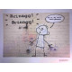 Zestaw offsetowy litografii Banksy'ego o wymiarach 50x35 cm z podpisem, wydanie POW
