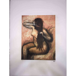 Edgar Degas lithographie hors set 50x70 cm