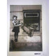 Zestaw offsetowy litografii Banksy'ego o wymiarach 50x35 cm z podpisem, wydanie POW