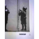 Litografía de Banksy off set 50x35 cm sello de firma edición POW
