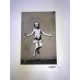 Zestaw offsetowy litografii Banksy'ego o wymiarach 50x35 cm z podpisem, wydanie POW