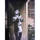 Zestaw offsetowy litografii Banksy'ego o wymiarach 50x35 cm z podpisem, wydanie POW