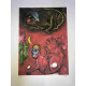 Lithographie von Marc Chagall im Offsetformat 50x70 cm