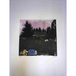 Marc Chagall litografia off set dimensiune 50x70 cm